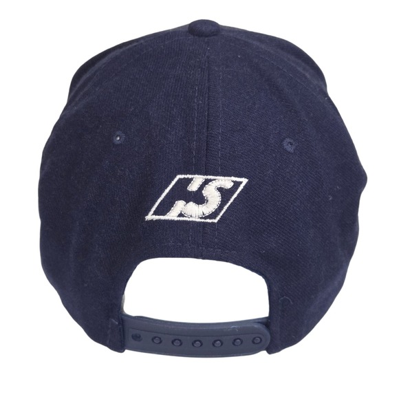 Vintage Illinois Fighting Illini Head Start Mens Navy Hat Snap Back Cap Blue Vtg - Picture 4 of 7